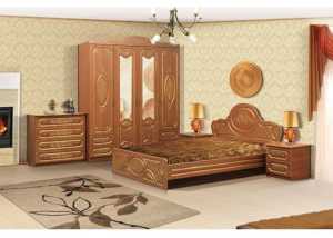 Мебель для спальни Виктория (золото)